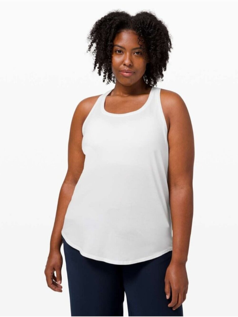 Lululemon Love Tank *Pleated White - Picture 3 of 8